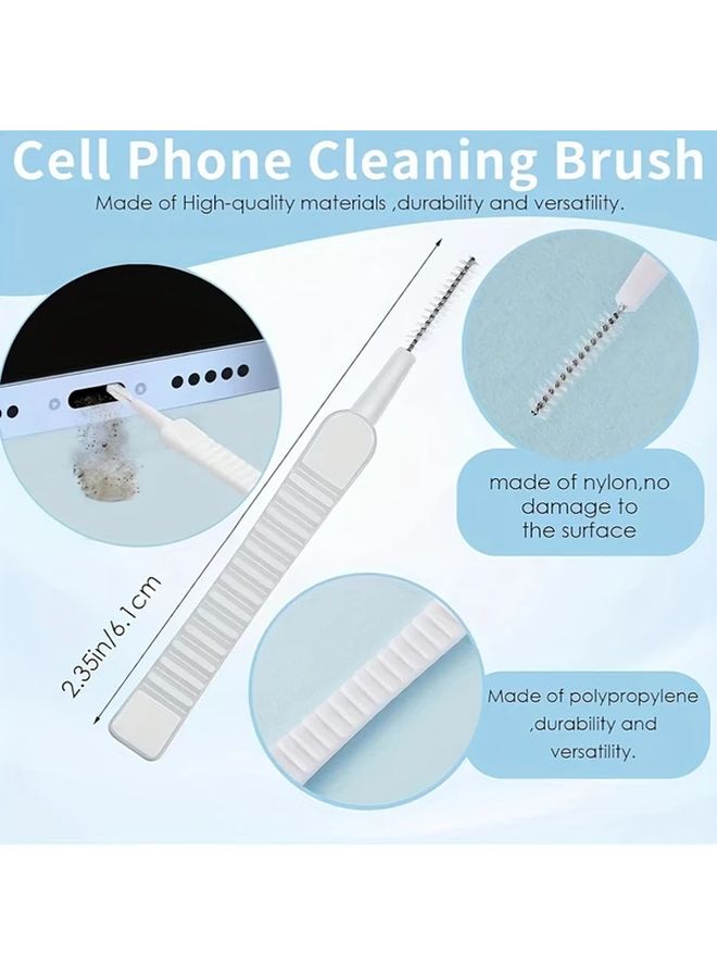10pcs Phone Hole Cleaning Brush For Charging Port Speaker Dust Removal Tool - Image 5