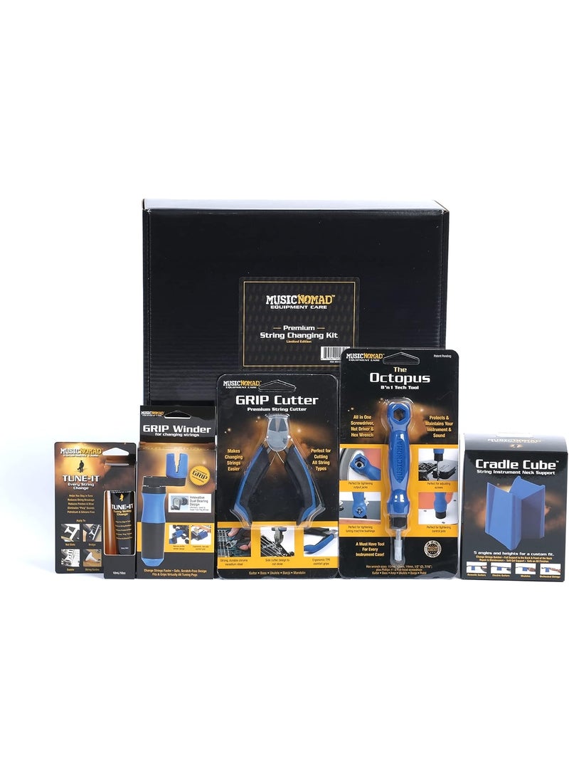 MusicNomad MusicNomad MN146 Premium String Changing Kit  5pc  - Image 1