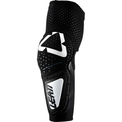 Leatt Elbow Guard 3DF Hybrid Jr Junior (White/Black - Junior) - Image 2