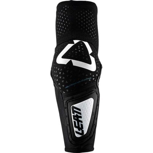 Leatt Elbow Guard 3DF Hybrid Jr Junior (White/Black - Junior) - Image 3