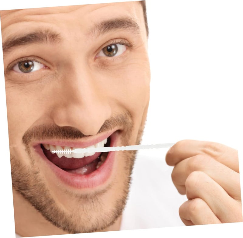VICASKY 2 Boxes Portable Interdental Brushes Dental Teeth Cleaners for Deep Plaque Removal Between Teeth and Gums Slide Easily Without Gum Damage Outdoor Oral Care Kit - Image 4