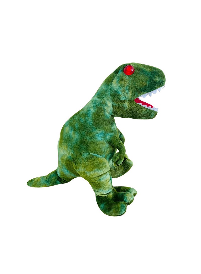 MIGHTY MEGASAUR Mighty Megasaur King Size T-Rex 18 Inches Roaring and Talk Back Light & Sound Stuffed Toy Giant Dinosaur Plush with Interactive Features  - Image 2