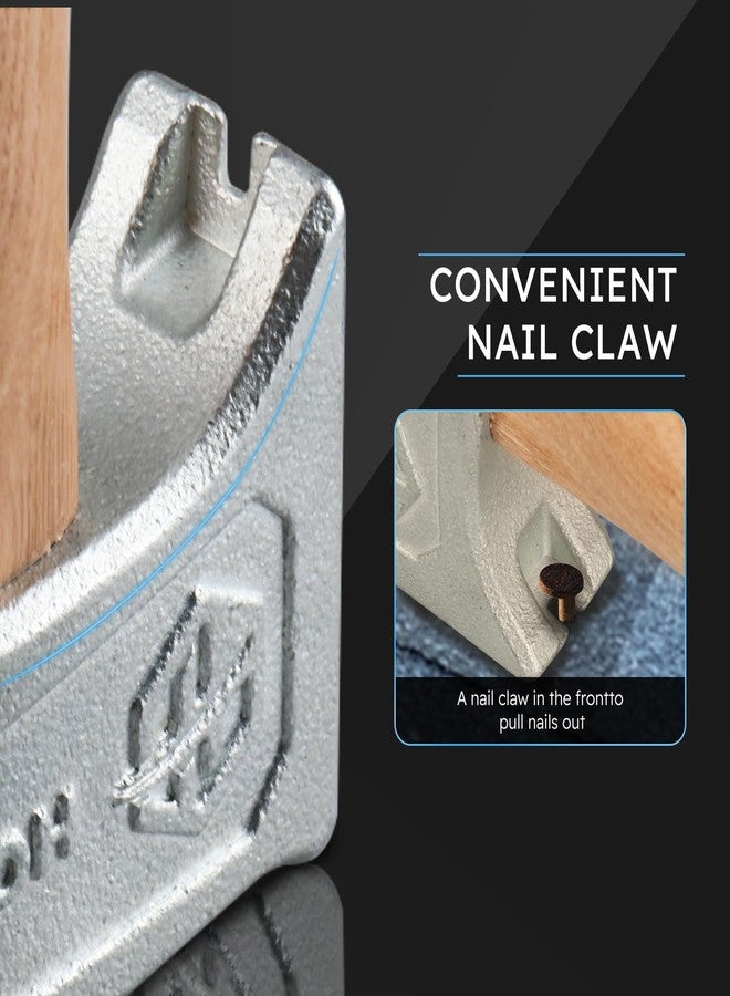 Holdly Magnetic Roofing Hammer, Magnetic Roofing Hatchet Designed to Improve Efficiency, Roofing Axe with Solid Wood Handle, A Roofing Tools That Can Be Used to Quickly Nail Roofing Nails And Felt Caps - Image 5
