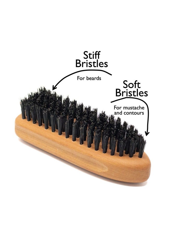 ZilberHaar - Original Beard Brush With Dual Boar Bristlesergonomic Pear Wood Handleshort To Long Beardsmade In Germanylimited Edition - Image 1