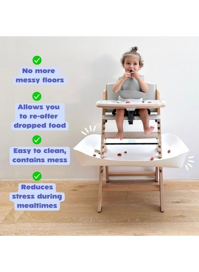 CATCHY - Food Catcher - Compatible with Abiie Beyond Junior High Chair + 11 Other High Chairs - Highchair Sold Separately - Baby & Toddler Food & Mess Catcher - Under High Chair Accessory - Image 3