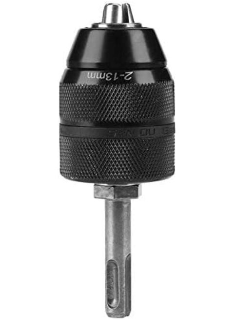 NJM Precision, 2-13mm Drill Chuck, Metal Keyless Lathe Drill Chuck Converter with SDS Adapter Accessories for Electric Hammer Lathe Tool