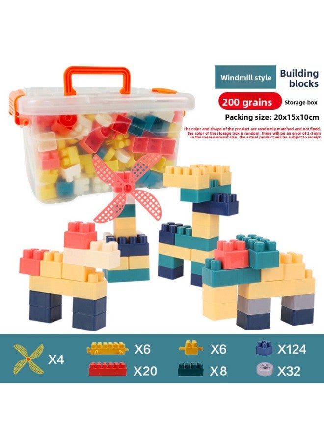 Children's Changeable Large Particle Building Blocks Assembling Suit Early Education Educational Kindergarten Plastic Toys Assembling DIY Building Blocks