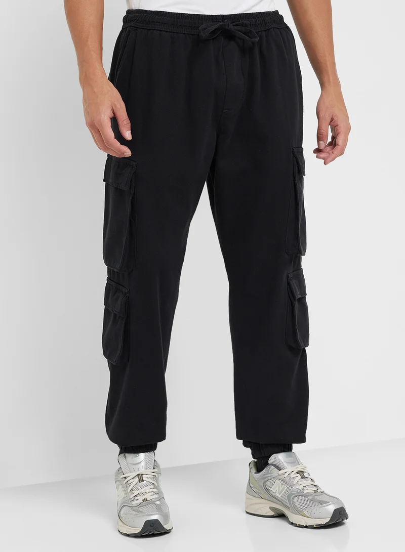 JACK & JONES Straight Fit 6 Pockets Cargo Pants