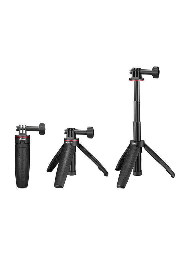NIBEMINENT MT-09 Mini Extendable Desktop Tripod Handheld Photography Bracket Stand Vlog Selfie Stick Black - Image 1