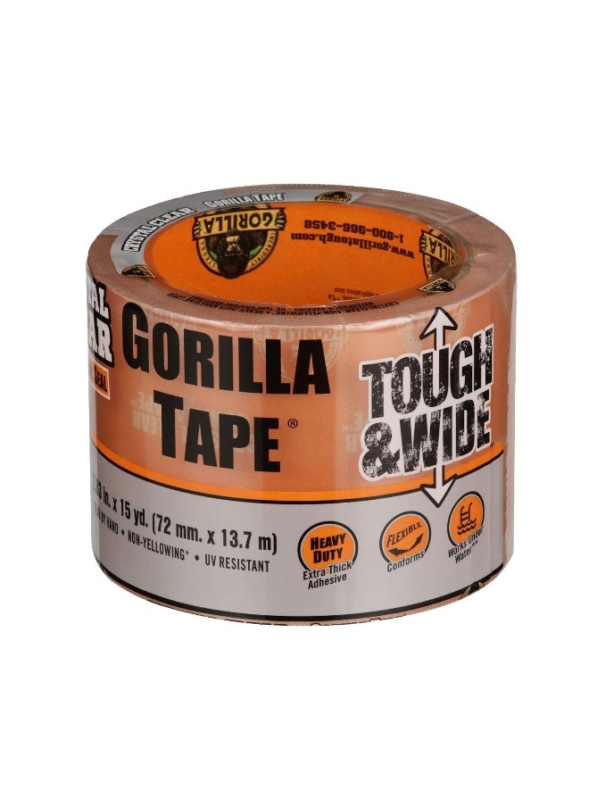 Gorilla - Gorilla Crystal Clear Repair Duct Tape Tough & Wide - Image 1