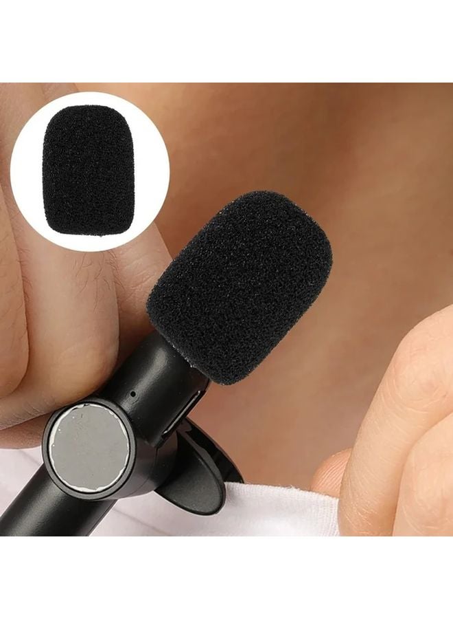 3pcs Black Windproof Pop Filter Microphone Cover Honeycomb Design Anti Splash - Image 3