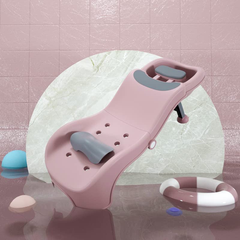 Lizipai Adjustable Children Shampoo Chair for 3-10 Year Old Bathing Seat Tub Collapsible with Prevent Wet Clothes Design - Image 2