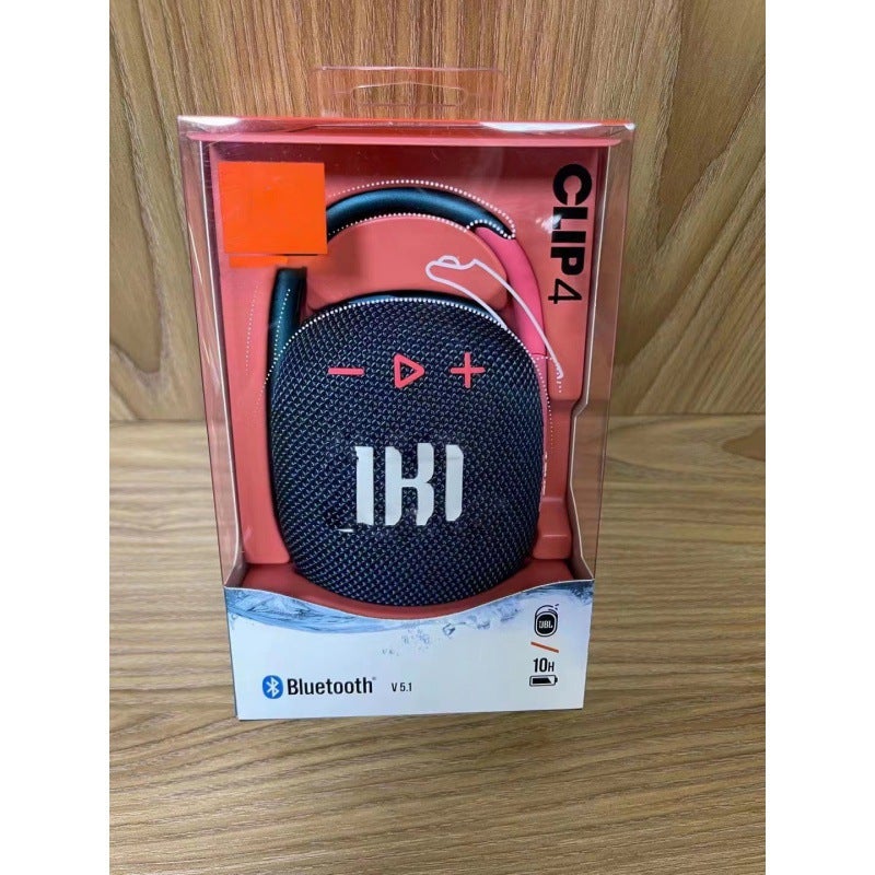 CLIP4 Portable Waterproof Bluetooth Speaker Mini Bass Cannon Blue powder - Image 1