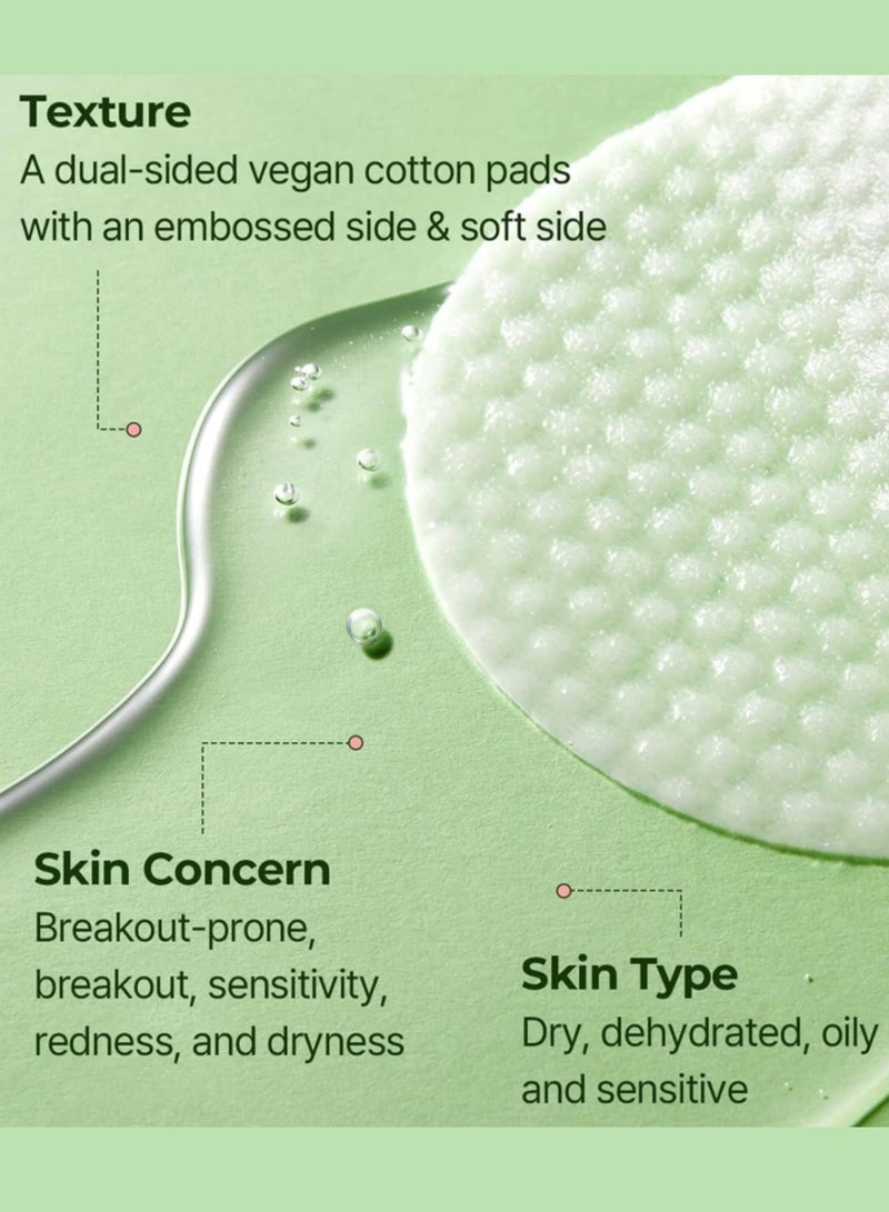 pime Korean Tea Tree Toner Pads 180g x2 – For Acne-Prone, Sensitive, Red & Irritated Skin, Soothing, Hydrating, Pore-Cleansing & Redness Relief - Image 3