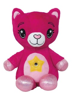 Star Belly Dream Lites, Stuffed Animal Night Light and Star Projector, Pretty Pink Kitty