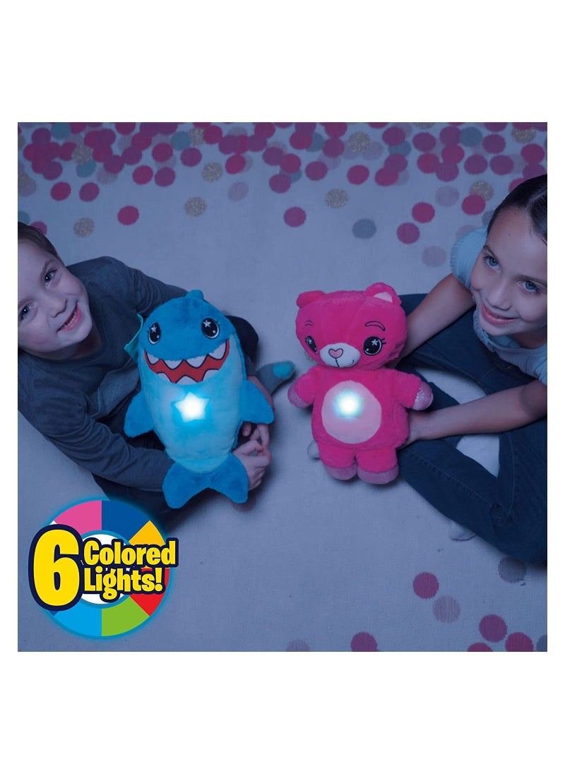 Generic - Star Belly Dream Lites, Stuffed Animal Night Light and Star Projector, Pretty Pink Kitty - Image 1
