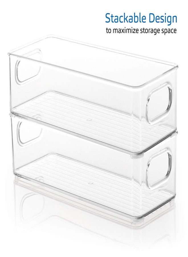 StorageBud Pantry Organization And Storage - Refrigerator Organizer Bins - Stackable Clear Fridge & Freezer Organizer Bins - Great Bins For Pantry, Storage, Organizer, Fridge, Freezer, & More - Image 5