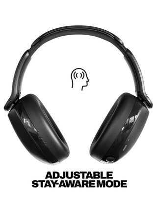 Hesh 360 Wireless Over-Ear Bluetooth Headphones, Up to 100 Hours Battery, Noise Isolating Fit, Flat-Folding Collapsible Design, Microphone iPhone Android - True Black True Black - view 3