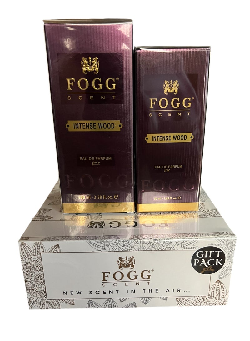 FOGG Scent Intense Wood Gift Pack (100ml+50ml) - Image 1