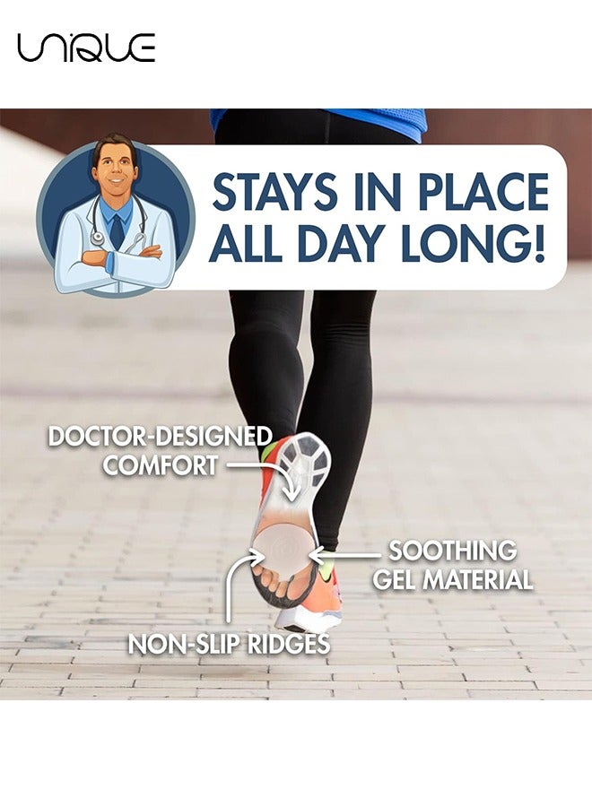 Unique Metatarsal Pads - 2Pcs - Forefoot Pain Relief - Ball of Foot Pads - Foot Pain Relief Cushion - for Women & Men - Image 2