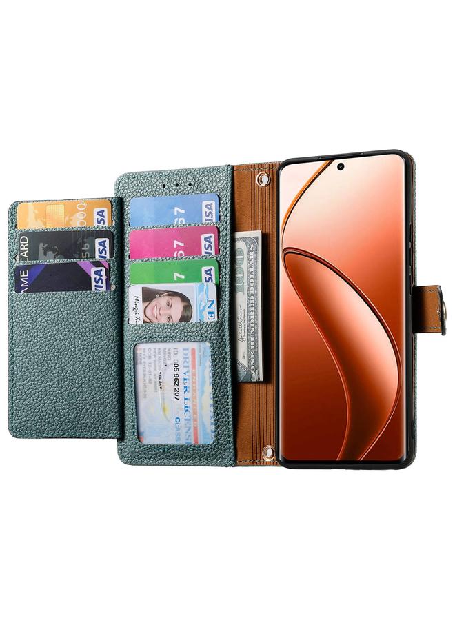 اس-توب جراب هاتف Realme 12 Pro+ جراب هاتف جلدي مزود بسحاب مع حبل - Image 3