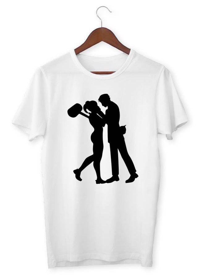 قميص رجالي ناعم مطبوع