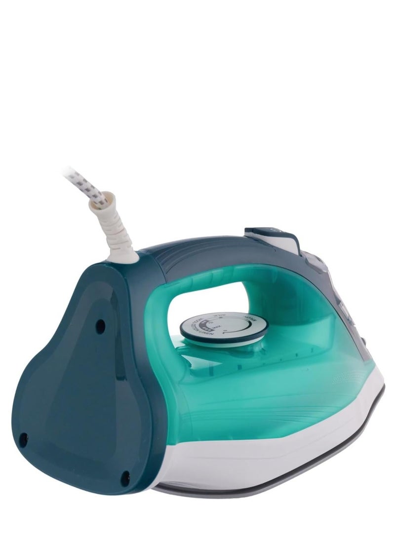 IDO - Steam Iron Ceramic 2200 watts 320 ml water tank Mint/Green SI2200-MGR - Image 1