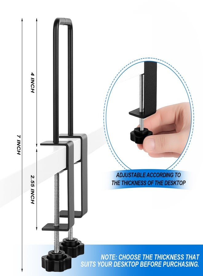 Tosstuki 2 Set Craft Paper Roll Holder Tabletop Dispenser Fit Table 0-1.8'' and Up to 7'' Thick Paper Roll Suitable for Painting & Craft Packaging - Image 2