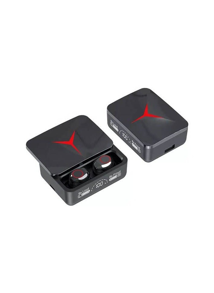 M90 Pro True Wireless Earbuds BT 5.2 Headphones, TWS Stereo Earphones with Touch Control, Power Bank Case, LED Display, HiFi Stereo Sound, Noise Canceling, IPX7 Waterproof, Long Playtime for Gaming, Sports - None - Image 1