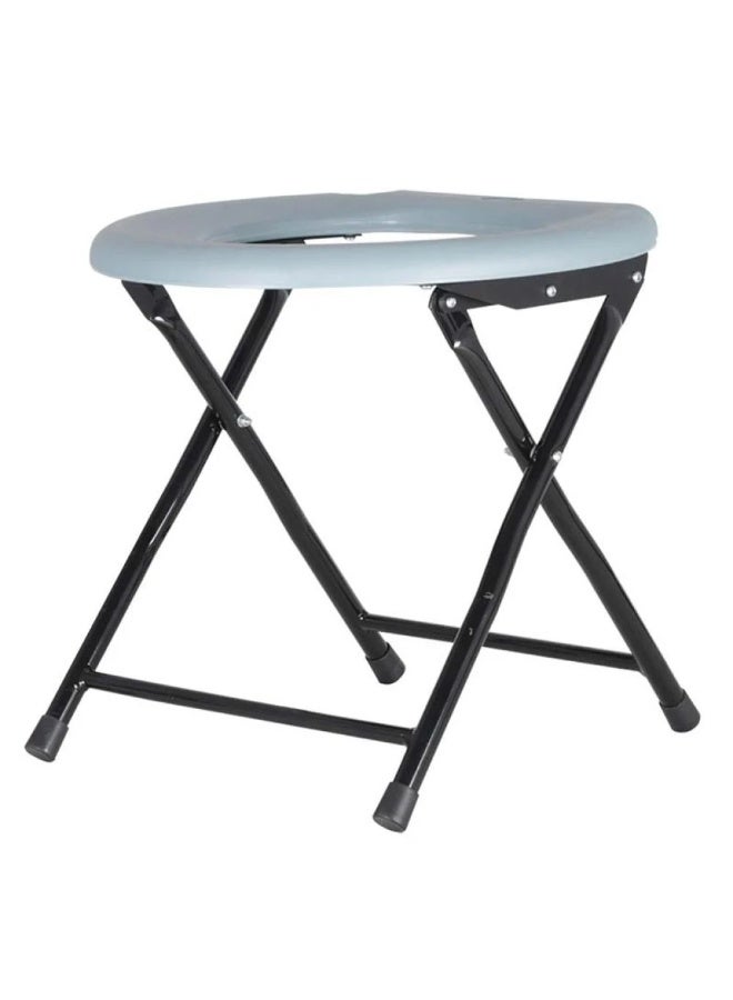 Foldable Portable Toilet Seat Chair for Elderly and Disabled - Image 1