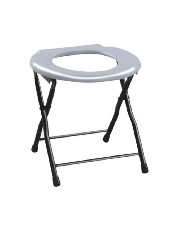 Foldable Portable Toilet Seat Chair for Elderly and Disabled - Image 3