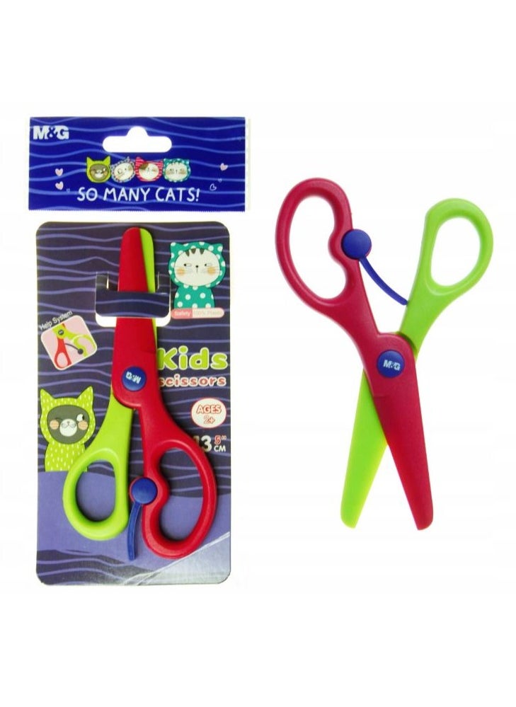 M&G So Many Cats M Plastic Scissors With Shock Absorber  - Image 3