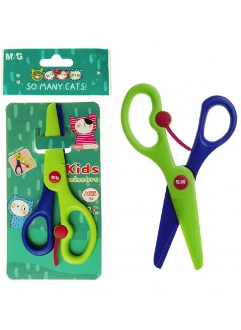 M&G So Many Cats M Plastic Scissors With Shock Absorber  - Image 4