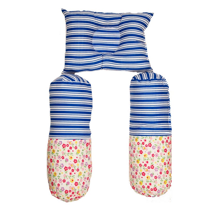 Creative Textiles Baby Bedding Printed Cotton Baby Bedding Set - 100 X 70 cm, MulticolorSoft Cotton Material NestUltra Soft Cusioned - Image 2