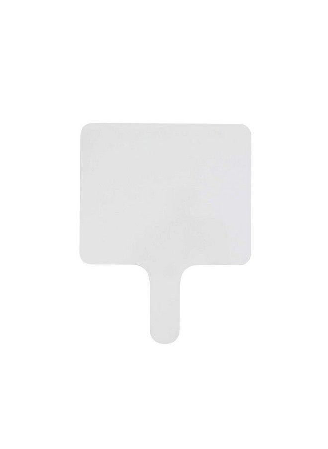 GSM Brands - Dry Erase Answer Paddle White Board Double Sided Paddles (25 Pack 7.83 X 6.46 Inches) - Image 1