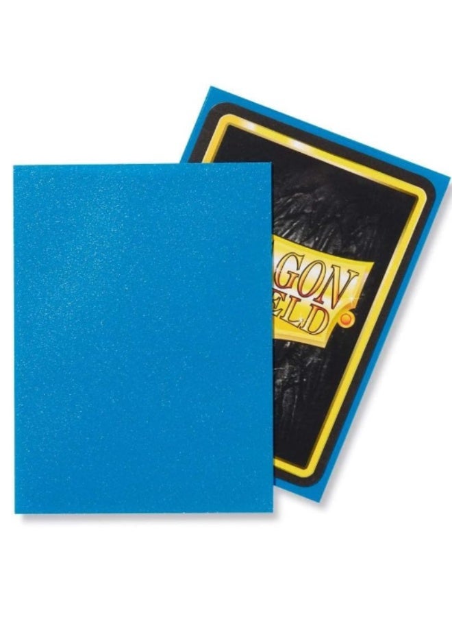دراجون شيلد Dragon Shield Matte Sapphire Standard Size 100 ct Card Sleeves Individual Pack - Image 2