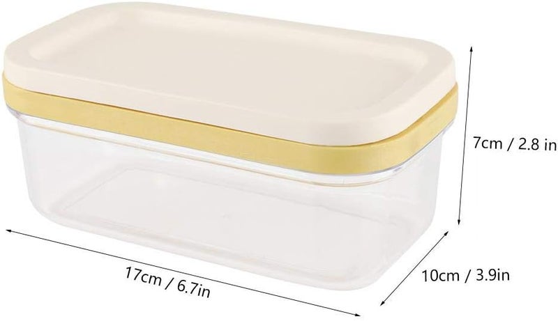 klarako Butter Storage Box, Butter Box Cheese Container Keeper Butter Dish with Lid and Cutting Net Butter Storage Holder for Kitchen Restaurant Baking Food Storage Preservation Box, 6.7 x 3.9 x 2.8 in - Image 5