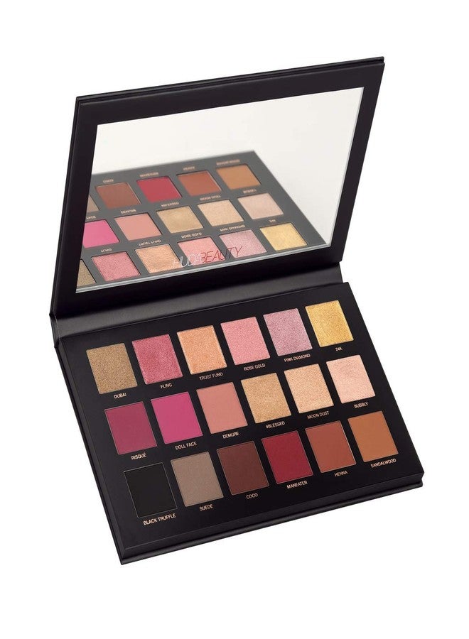 Authentic Store Rose Gold Remastered Eyeshadow Palette 18 Color Makeup Palette Highlighters Eye Make Up High Pigmented Professional (Rosegold Remaster) | Shimmery, Matte & Metallic Finish - Image 2