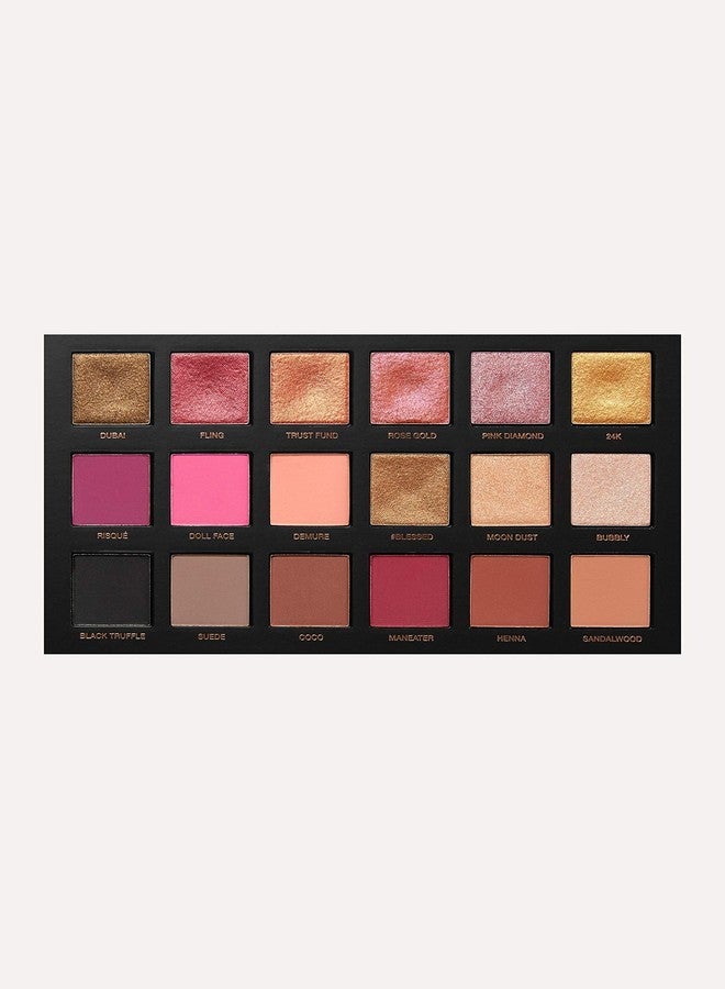 Authentic Store Rose Gold Remastered Eyeshadow Palette 18 Color Makeup Palette Highlighters Eye Make Up High Pigmented Professional (Rosegold Remaster) | Shimmery, Matte & Metallic Finish - Image 3
