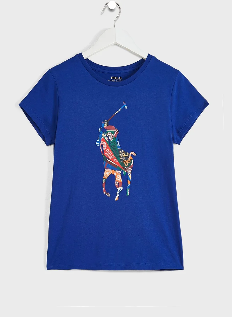 POLO RALPH LAUREN Kids Graphic T-Shirt