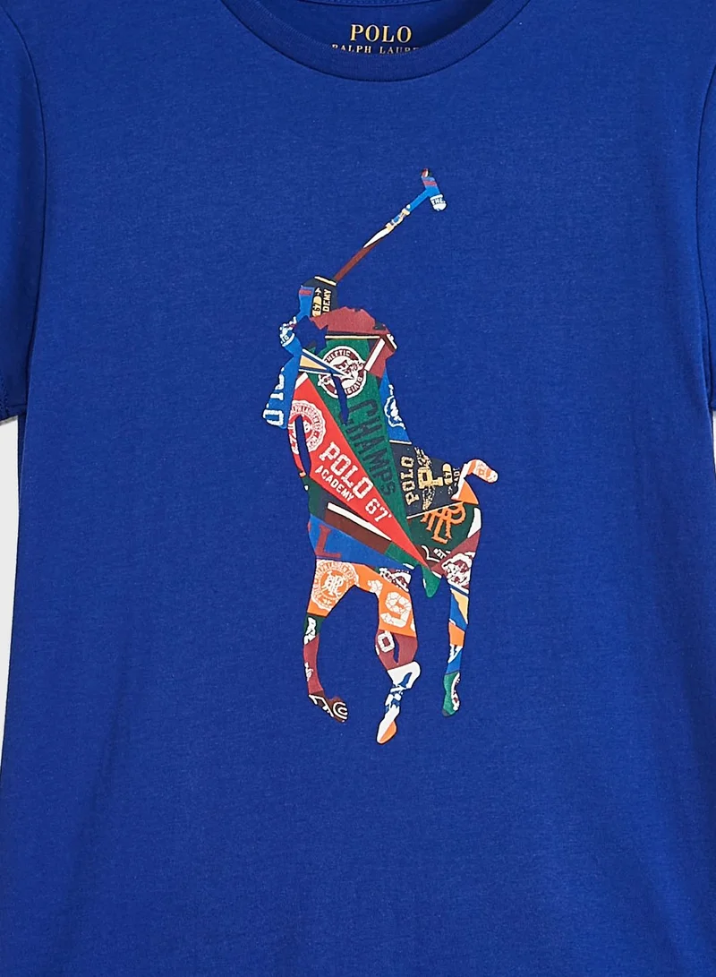 POLO RALPH LAUREN Kids Graphic T-Shirt