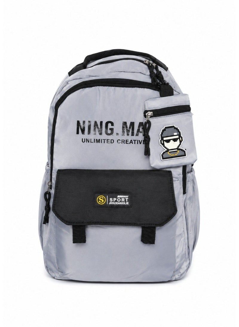 New multi-compartment backpack for laptops, school, and travel for BOYS water-resistant for everyday use. - Image 1