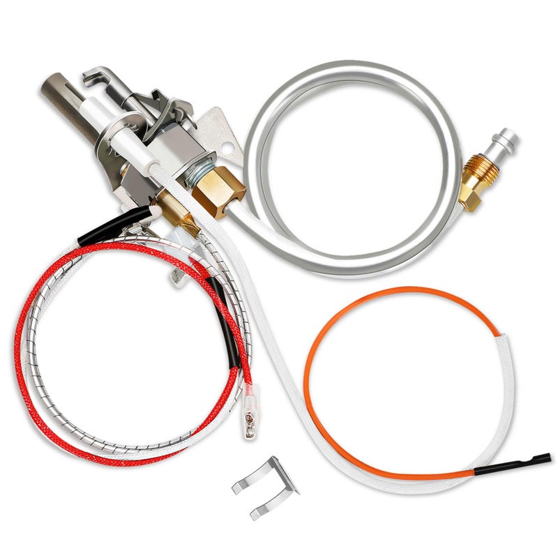 Pulaim Upgrade 100112330 Water Heater Pilot Assembly, Replace 9007876 Thermopile, Compatible with 300 301 Series Whirlpool Water Heater Parts & A.O.Smith, American, State, Kenmore, Reliance - Image 1