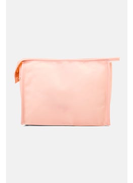 Muy Mucho Plain Toiletry Bag, Peach  - Image 2