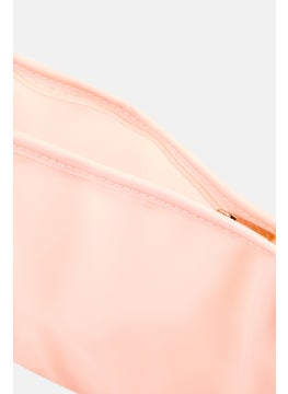 Muy Mucho Plain Toiletry Bag, Peach  - Image 3