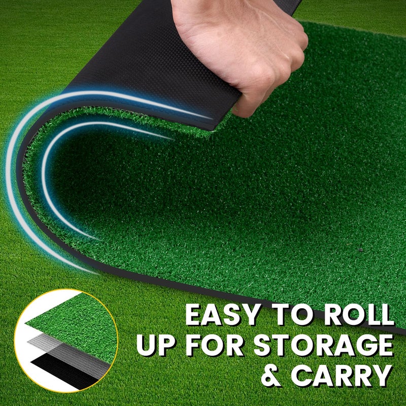 FARROLL Putting Green Golf Putting Mat Non-Slip Professional Practice Trainning Mat for Indoor Outdoor (Putting Green) - Image 3