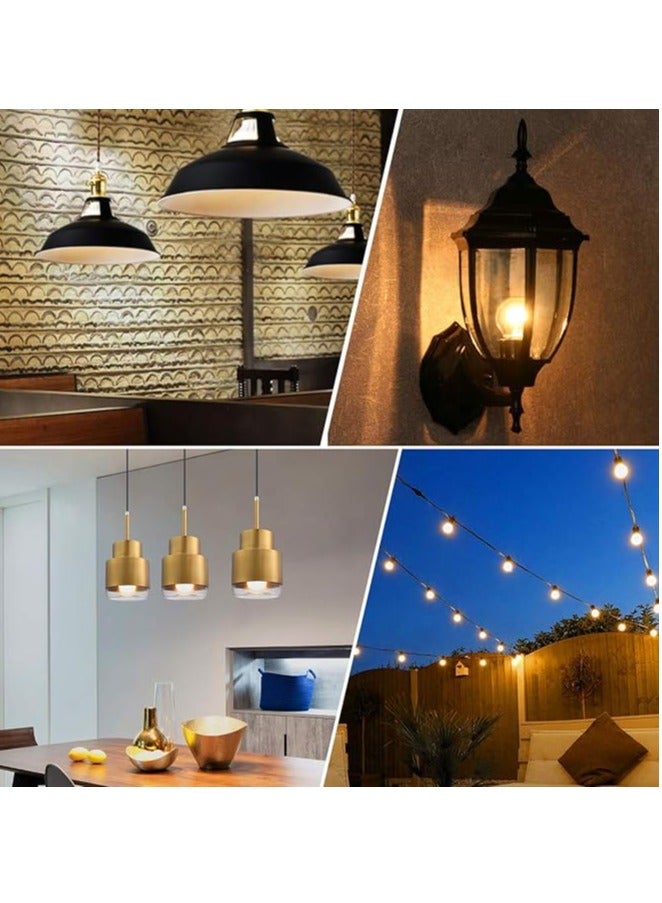 ESNCO E27 Edison screw base, 4W Warm white LED Light bulbs, can be easily install. - Image 3