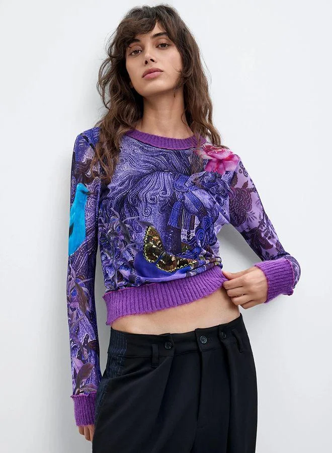 Desigual Printed T-shirt M. C. Lacroix