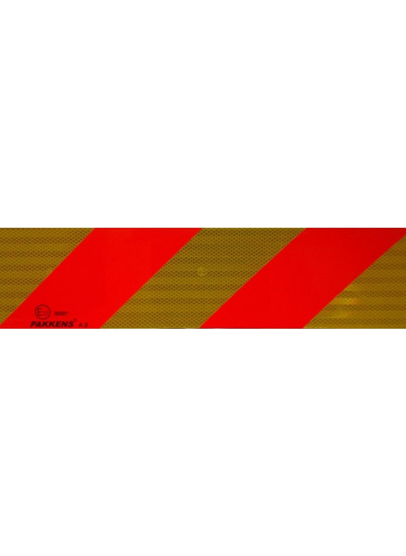 Pakkens Truck Rear Sign Reflector 565 mm x 140 mm 