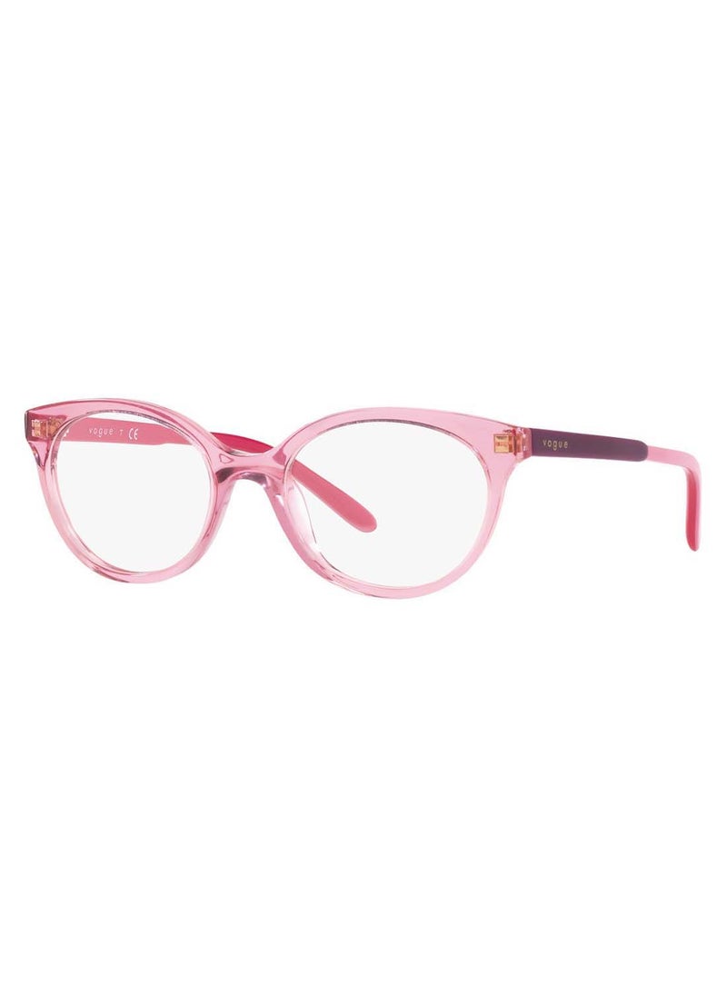 Vogue - Kids Unisex Oval Shape Eyeglass Frames VY2013 2836 47 Lens Size: 47 millimeter - Image 1